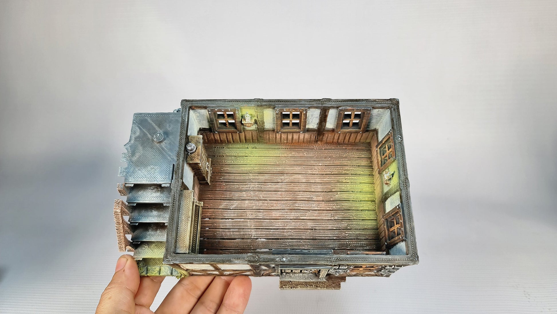 The Frost 2 Clock Tower - Wargaming Terrain 28mm - Printed on FDM Bambu Lab X1 Carbon (Custom Order) - product image 6 of 10