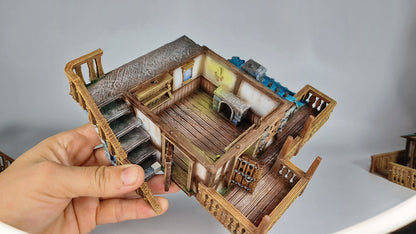 The Frost 2 Clock Tower - Wargaming Terrain 28mm - Printed on FDM Bambu Lab X1 Carbon (Custom Order) - product image 8 of 10