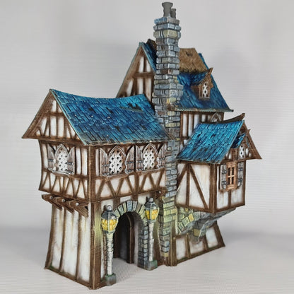 The Frost 2 Old Keep Barracks - Wargaming Terrain 28mm - Printed on FDM Bambu Lab X1 Carbon (Custom Order) - product image 1 of 5