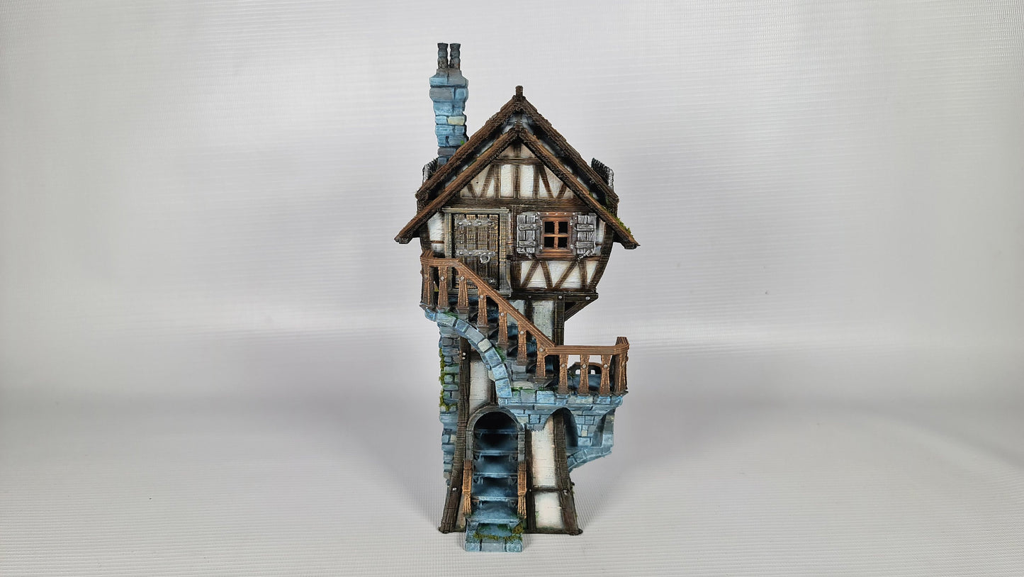 The Frost 2 Redwood House - Wargaming Terrain 28mm - Printed on FDM Bambu Lab X1 Carbon (Custom Order) - product image 2 of 9