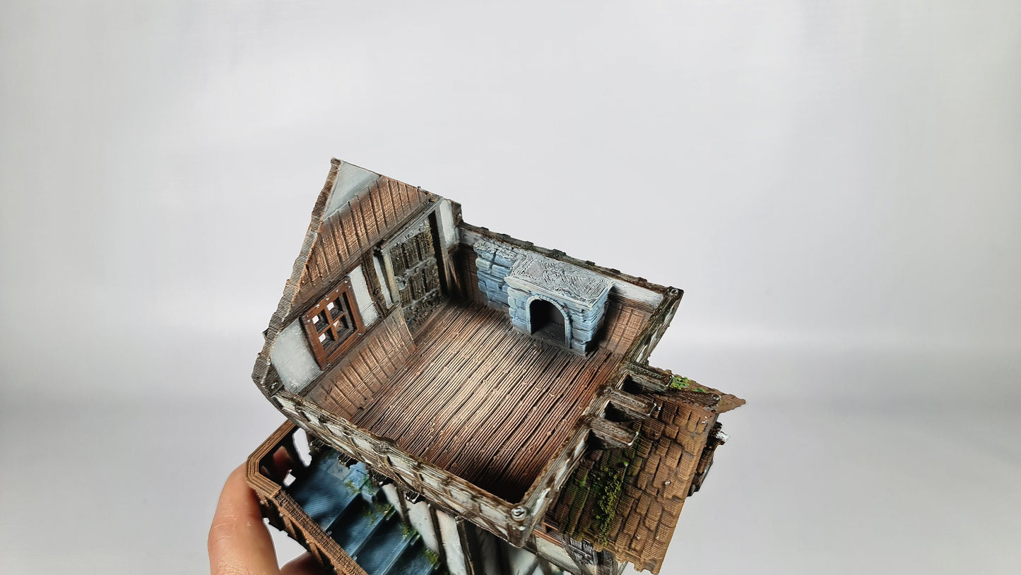 The Frost 2 Redwood House - Wargaming Terrain 28mm - Printed on FDM Bambu Lab X1 Carbon (Custom Order) - product image 6 of 9