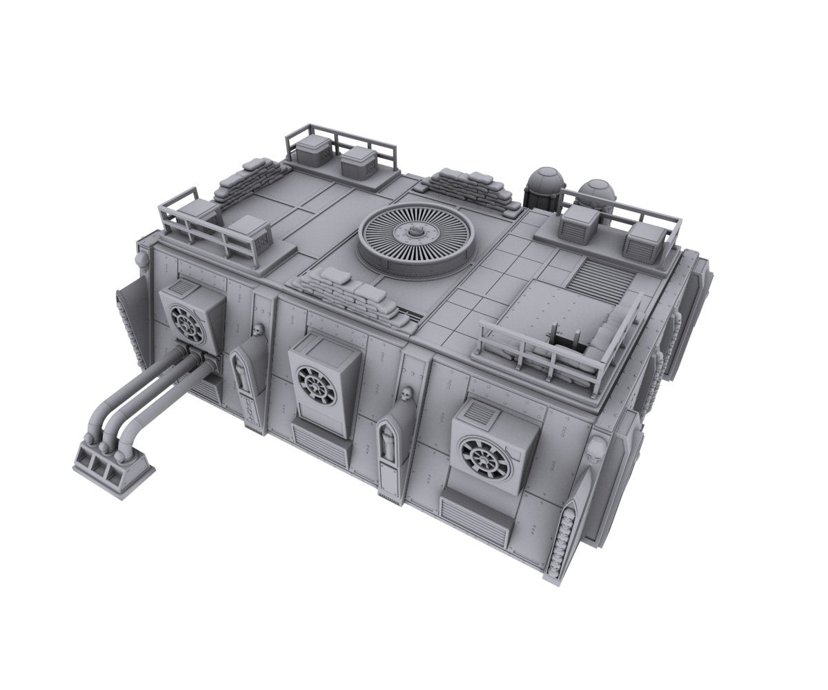 Barracks Outpost 12 - Wargaming Terrain 28mm - Printed on FDM Bambu Lab X1 Carbon (Custom Order) - product image 1 of 2