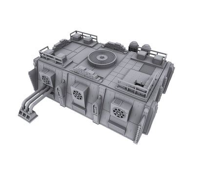 Barracks Outpost 12 - Wargaming Terrain 28mm - Printed on FDM Bambu Lab X1 Carbon (Custom Order) - product image 1 of 2