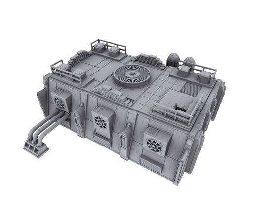 Barracks Outpost 12 - Wargaming Terrain 28mm - Printed on FDM Bambu Lab X1 Carbon (Custom Order) - product image 1 of 2