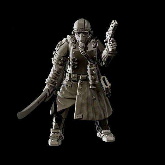 Red Makers Death Squad Lieutenant and Command Squad (Custom Order) - product image 1 of 4