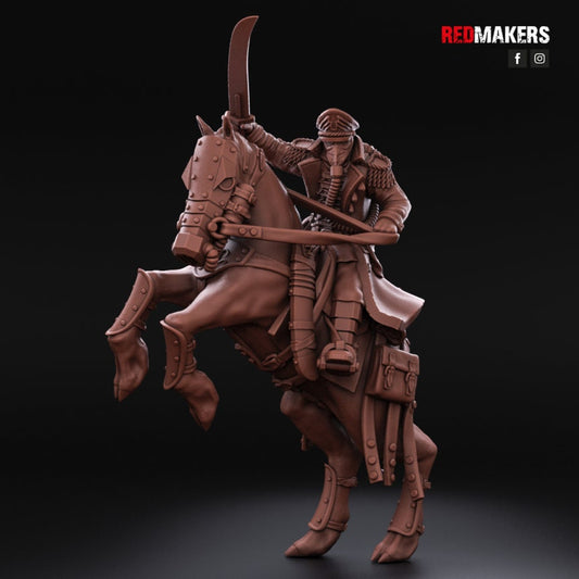 Red Makers Death Squad Mounted Commissar (Custom Order) - product image 1 of 2