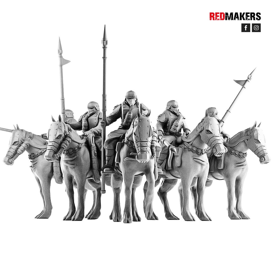 Red Makers Death Division Cavalry (Custom Order) - product image 1 of 2