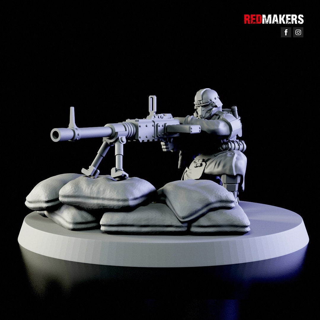 Red Makers Death Squad Special Weapon Teams x3 (Custom Order) - product image 3 of 5