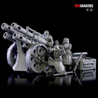 Red Makers Death Squad Quattro Cannon Heavy Artillery (Custom Order) - product image 1 of 3