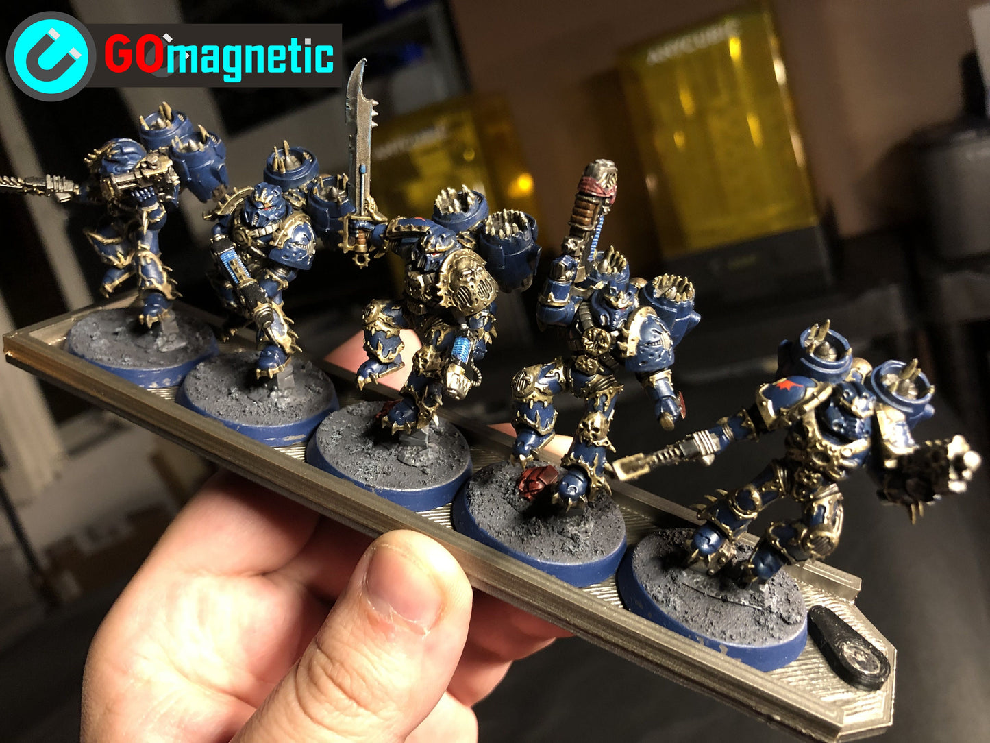 Magnet Trays and Magnetic Anchors Infantry - Printed on FDM Bambu Lab X1 Carbon (Custom Order) - product image 2 of 10