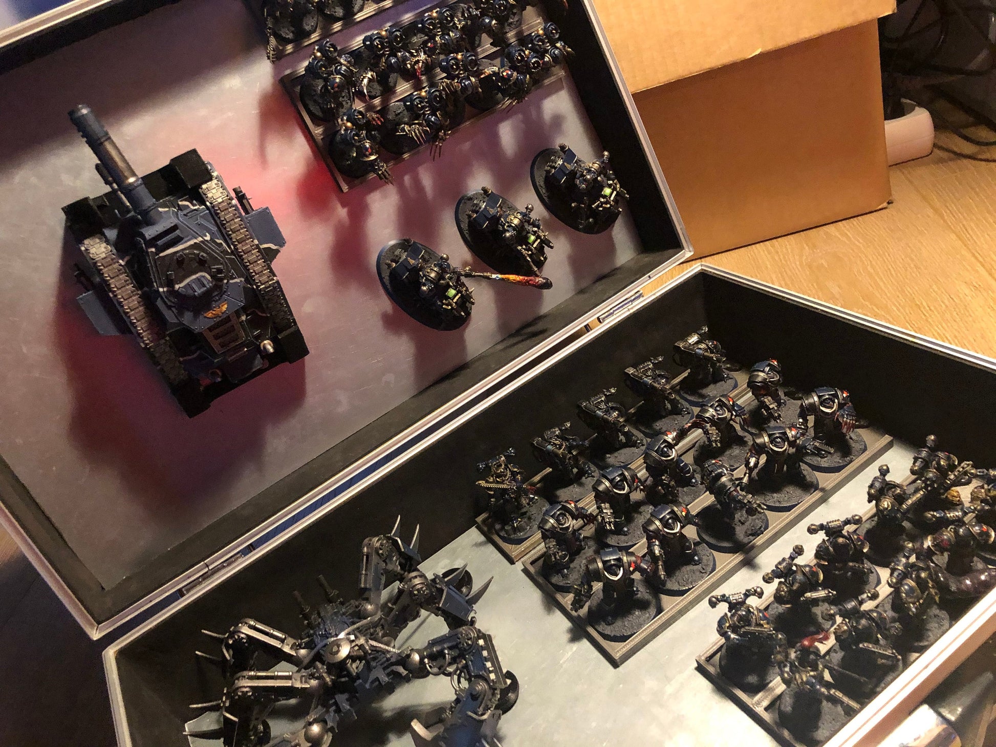 Magnet Trays and Magnetic Anchors Infantry - Printed on FDM Bambu Lab X1 Carbon (Custom Order) - product image 1 of 10