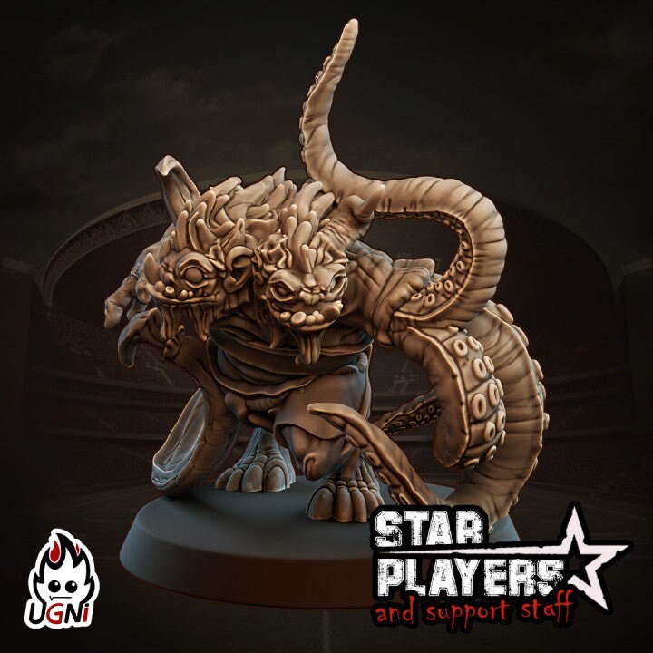 Star Player Pack #3 Star Player - Designed by UGNI Miniatures - Fantasy Football - product image 3 of 8