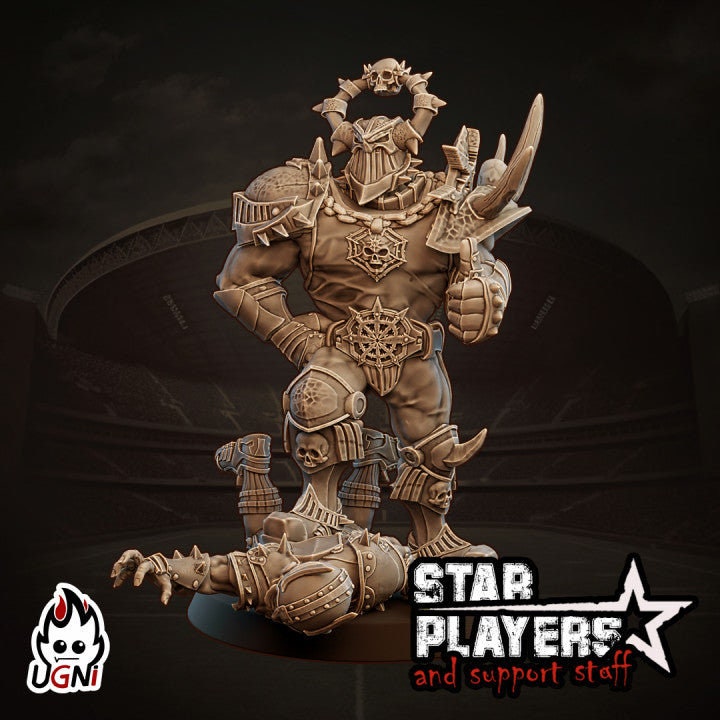 Star Player Pack #3 Star Player - Designed by UGNI Miniatures - Fantasy Football - product image 4 of 8