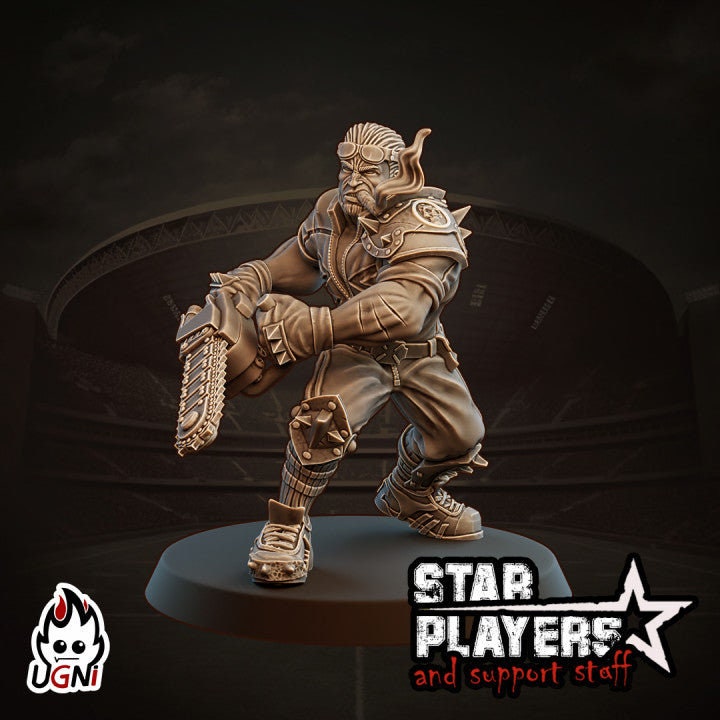 Star Player Pack #2 Star Player - Designed by UGNI Miniatures - Fantasy Football - product image 6 of 8