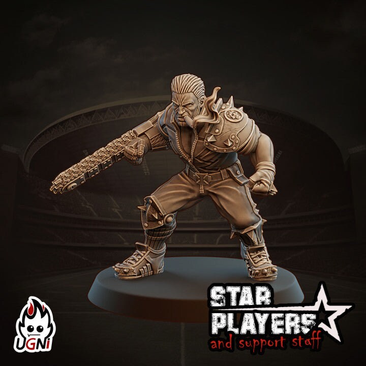 Star Player Pack #2 Star Player - Designed by UGNI Miniatures - Fantasy Football - product image 7 of 8