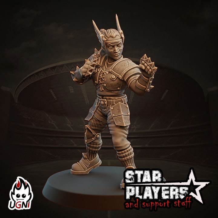 Star Player Pack #2 Star Player - Designed by UGNI Miniatures - Fantasy Football - product image 8 of 8