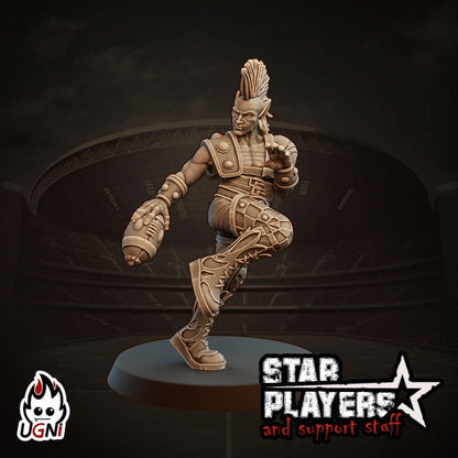 Star Player Pack #1 Star Player - Designed by UGNI Miniatures - Fantasy Football - product image 2 of 8