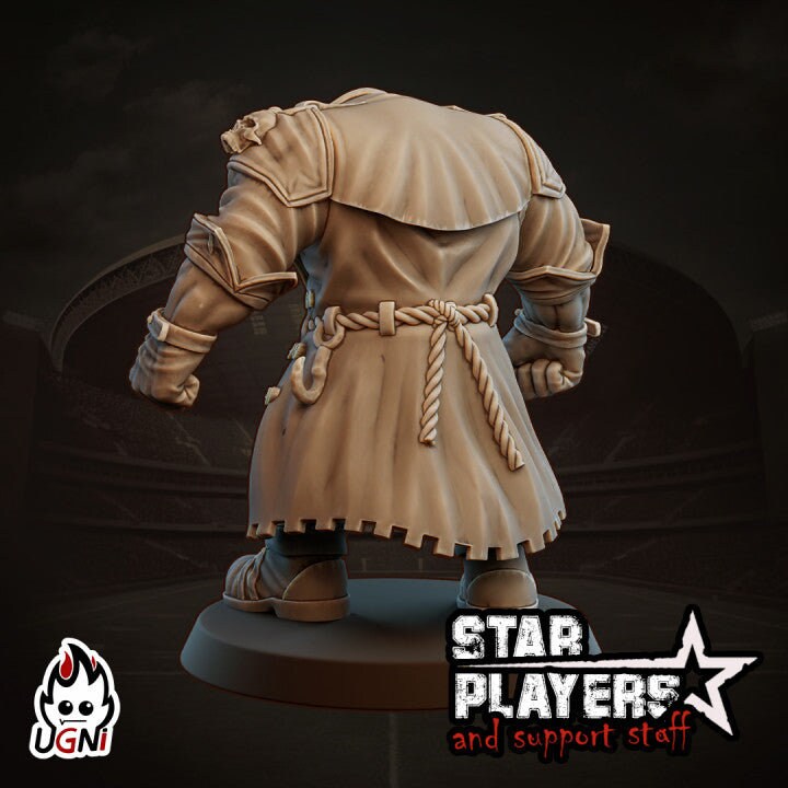 Robert Paulson Star Player - Designed by UGNI Miniatures - Fantasy Football - product image 2 of 2