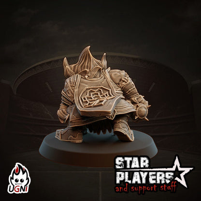 Bromindal Star Player - Designed by UGNI Miniatures - Fantasy Football - product image 2 of 2