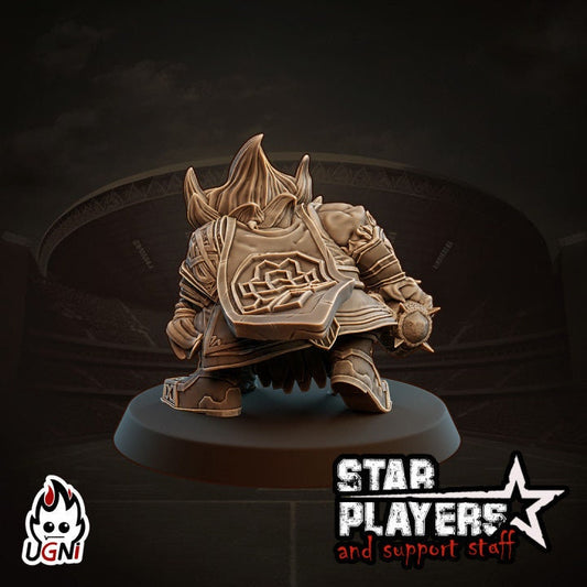 Bromindal Star Player - Designed by UGNI Miniatures - Fantasy Football - product image 2 of 2
