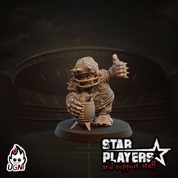 Broke and Berry Star Player - Designed by UGNI Miniatures - Fantasy Football - product image 4 of 5