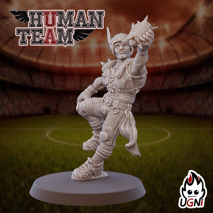 Human Team (Regular Style) Designed by UGNI Miniatures - Fantasy Football - product image 7 of 10