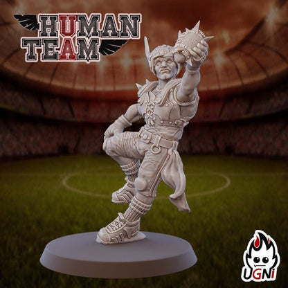 Human Team (Regular Style) Designed by UGNI Miniatures - Fantasy Football - product image 7 of 10