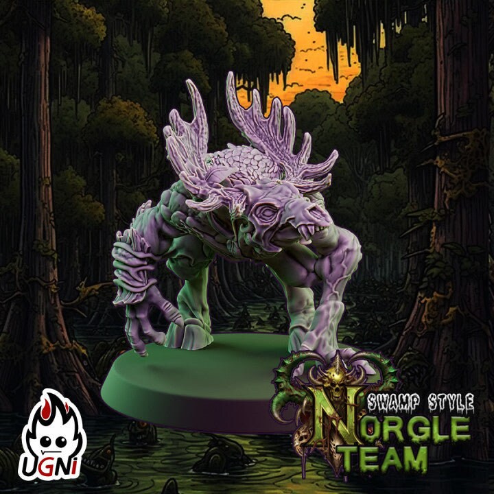 Norgle Team (Swamp Style) Designed by UGNI Miniatures - Fantasy Football - product image 6 of 10