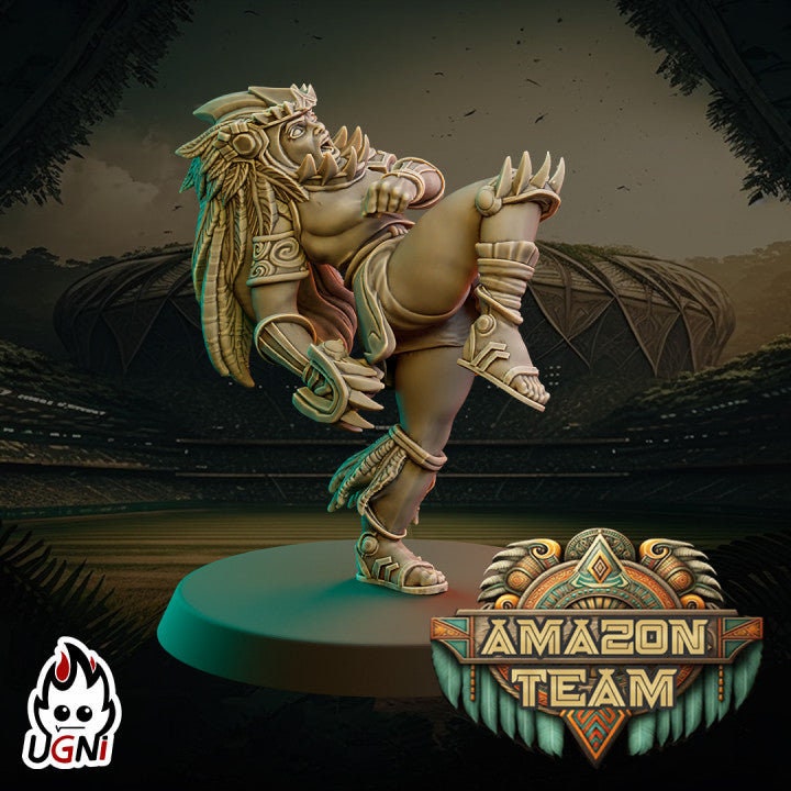 Amazon Team (Aztec Style) Designed by UGNI Miniatures - Fantasy Football - product image 2 of 10