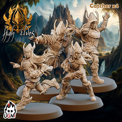 High Elves Team (Regular Style) Designed by UGNI Miniatures - Fantasy Football - product image 3 of 7