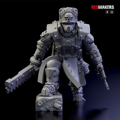 Red Makers Ice Warriors Lieutenant and Command Squad (Custom Order) - product image 1 of 10
