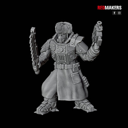 Red Makers - Ice Warriors Lieutenant and Command Squad (Custom Order)