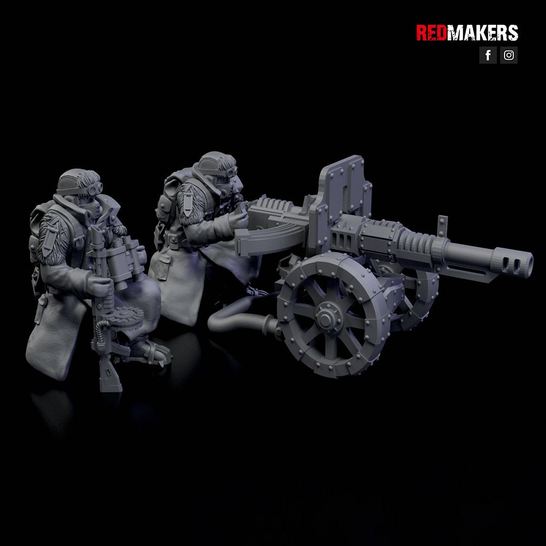 Red Makers Ice Warriors Heavy Weapon Teams x3 (Custom Order) - product image 4 of 8