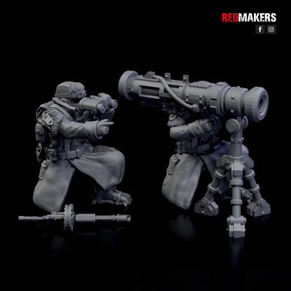 Red Makers Ice Warriors Heavy Weapon Teams x3 (Custom Order) - product image 5 of 8