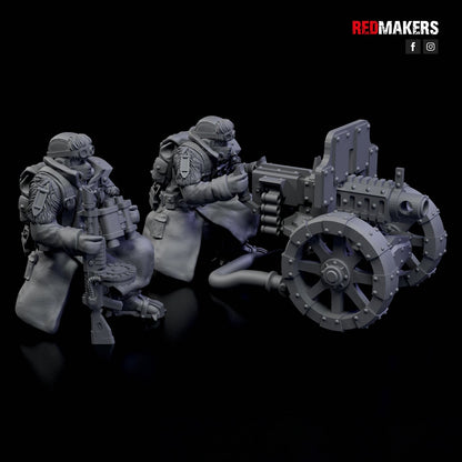 Red Makers Ice Warriors Heavy Weapon Teams x3 (Custom Order) - product image 3 of 8