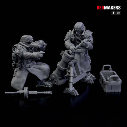 Red Makers Ice Warriors Heavy Weapon Teams x3 (Custom Order) - product image 7 of 8