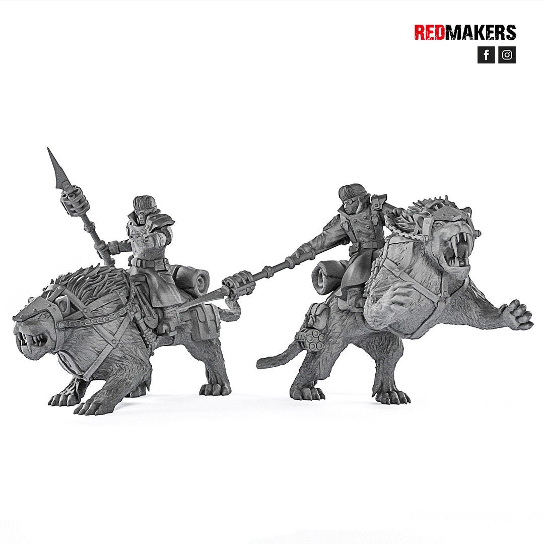 Red Makers Ice Warriors Riders (Custom Order) - product image 3 of 10