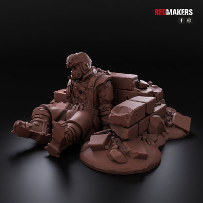 Red Makers Ice Warriors Slain Soldiers x5 (Custom Order) - product image 7 of 7
