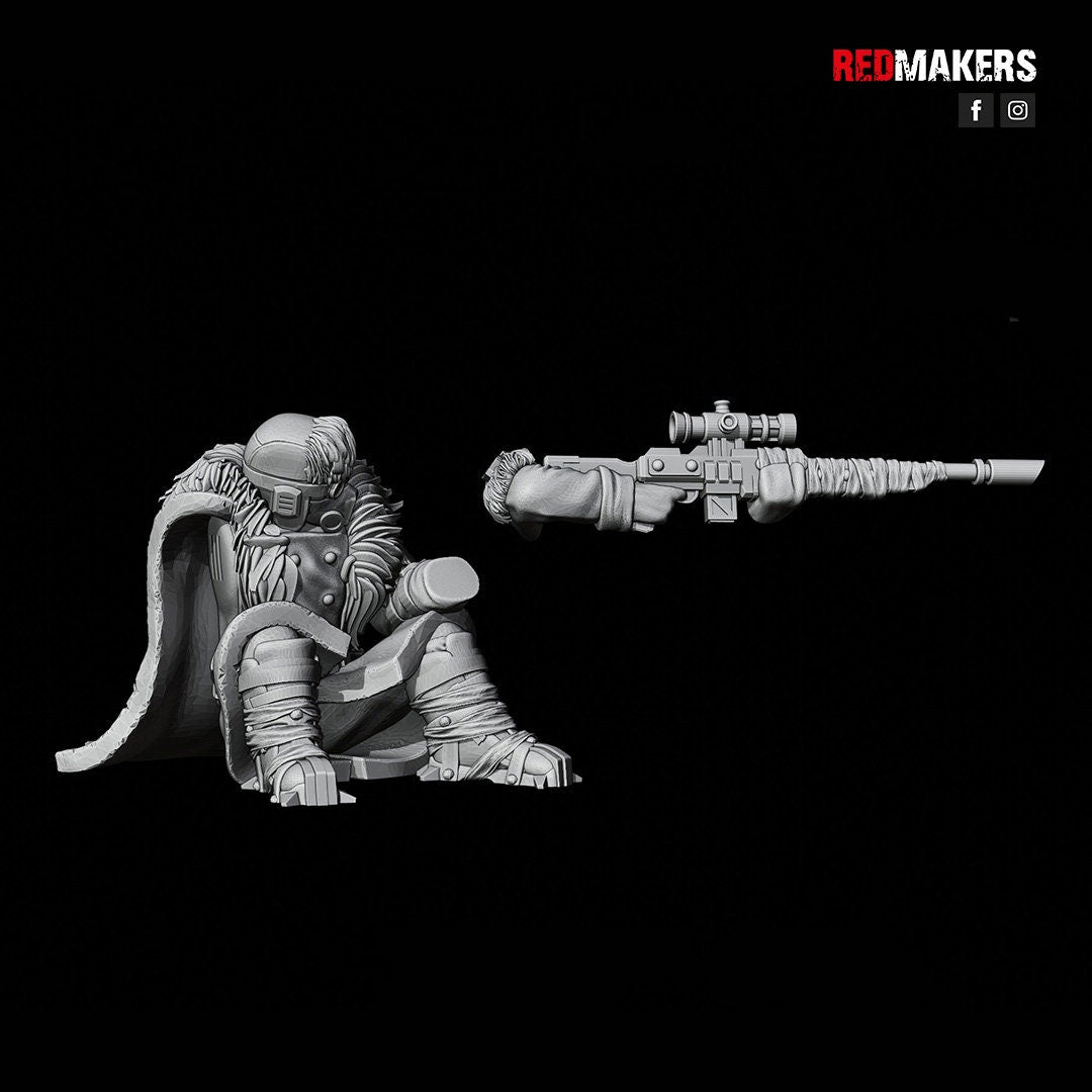 Red Makers Ice Warriors Snipers x3 (Custom Order) - product image 10 of 10