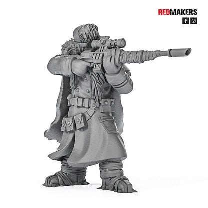 Red Makers Ice Warriors Snipers x3 (Custom Order) - product image 8 of 10