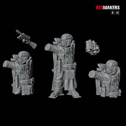 Red Makers Ice Warriors Tank Commander (Custom Order) - product image 6 of 6