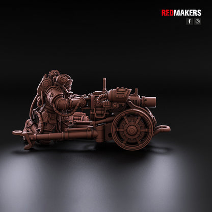 Red Makers Solar Guard Heavy Weapon Teams x3 (Custom Order) - product image 4 of 9