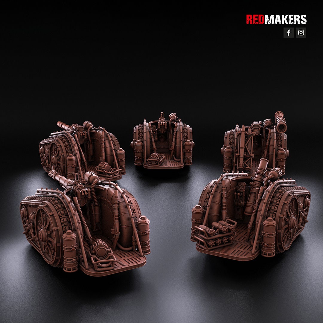 Red Makers Solar Guard Heavy Support Teams x3 (Custom Order) - product image 3 of 8