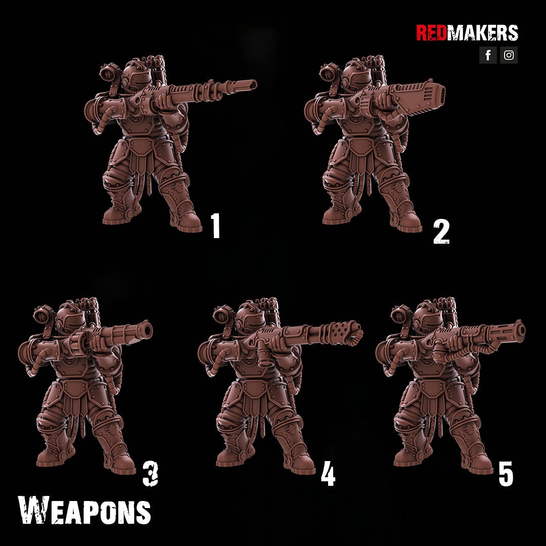 Red Makers Solar Guard Squad x10 - Various Options (Custom Order) - product image 5 of 10