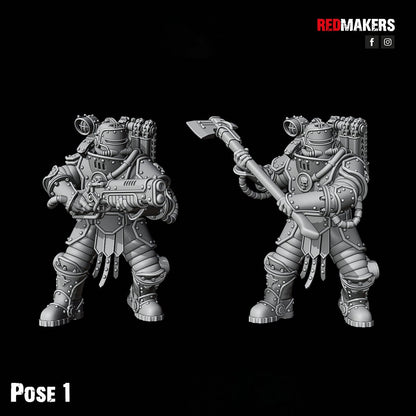 Red Makers Solar Guard Kill Squad x8 (Custom Order) - product image 3 of 9