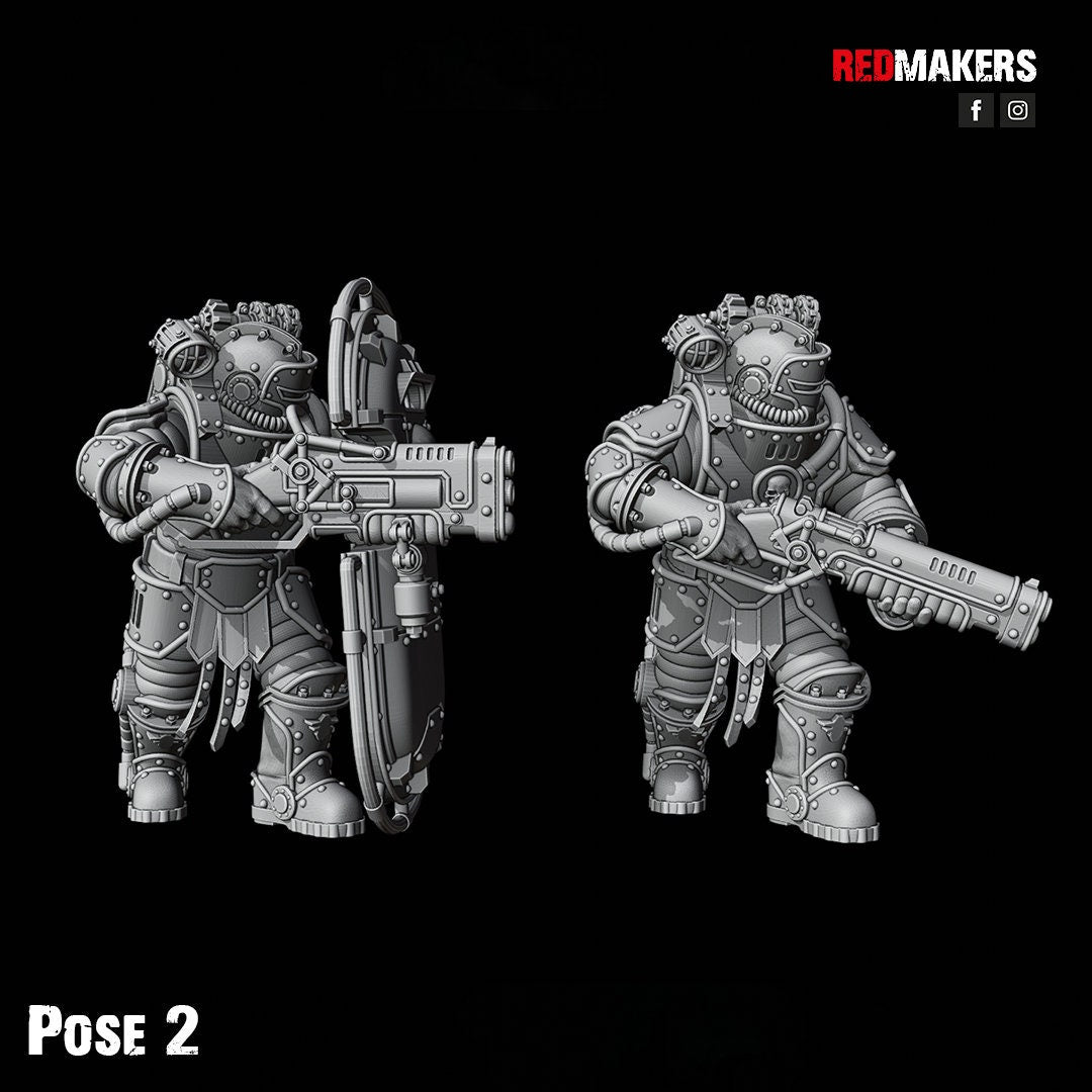 Red Makers Solar Guard Kill Squad x8 (Custom Order) - product image 6 of 9