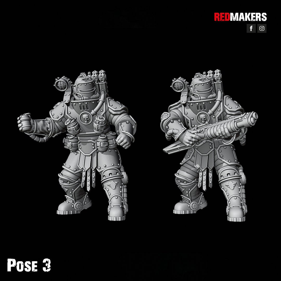 Red Makers Solar Guard Kill Squad x8 (Custom Order) - product image 5 of 9