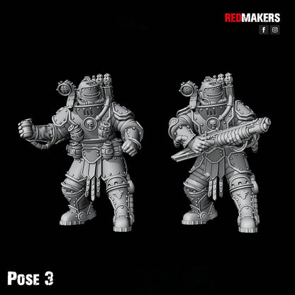 Red Makers Solar Guard Kill Squad x8 (Custom Order) - product image 5 of 9