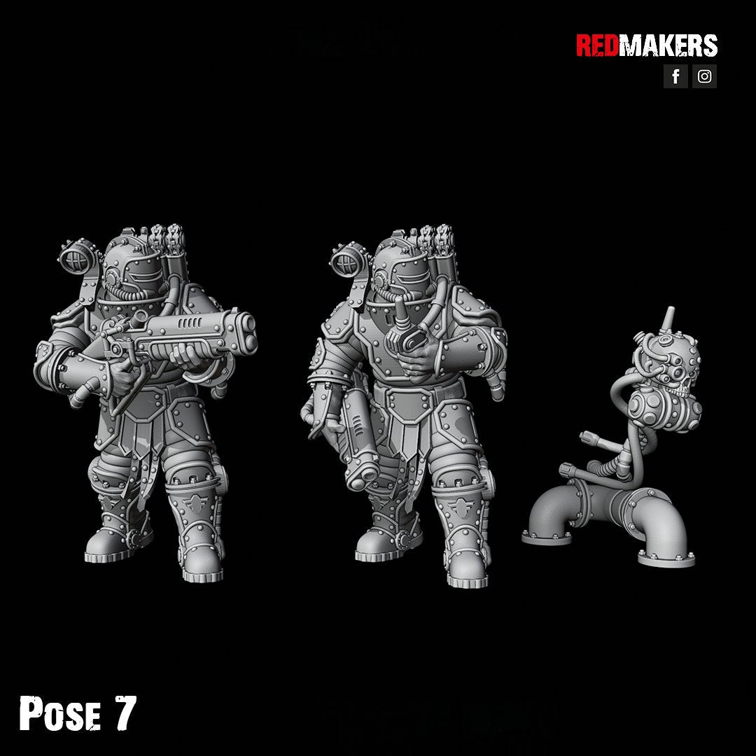 Red Makers Solar Guard Kill Squad x8 (Custom Order) - product image 8 of 9