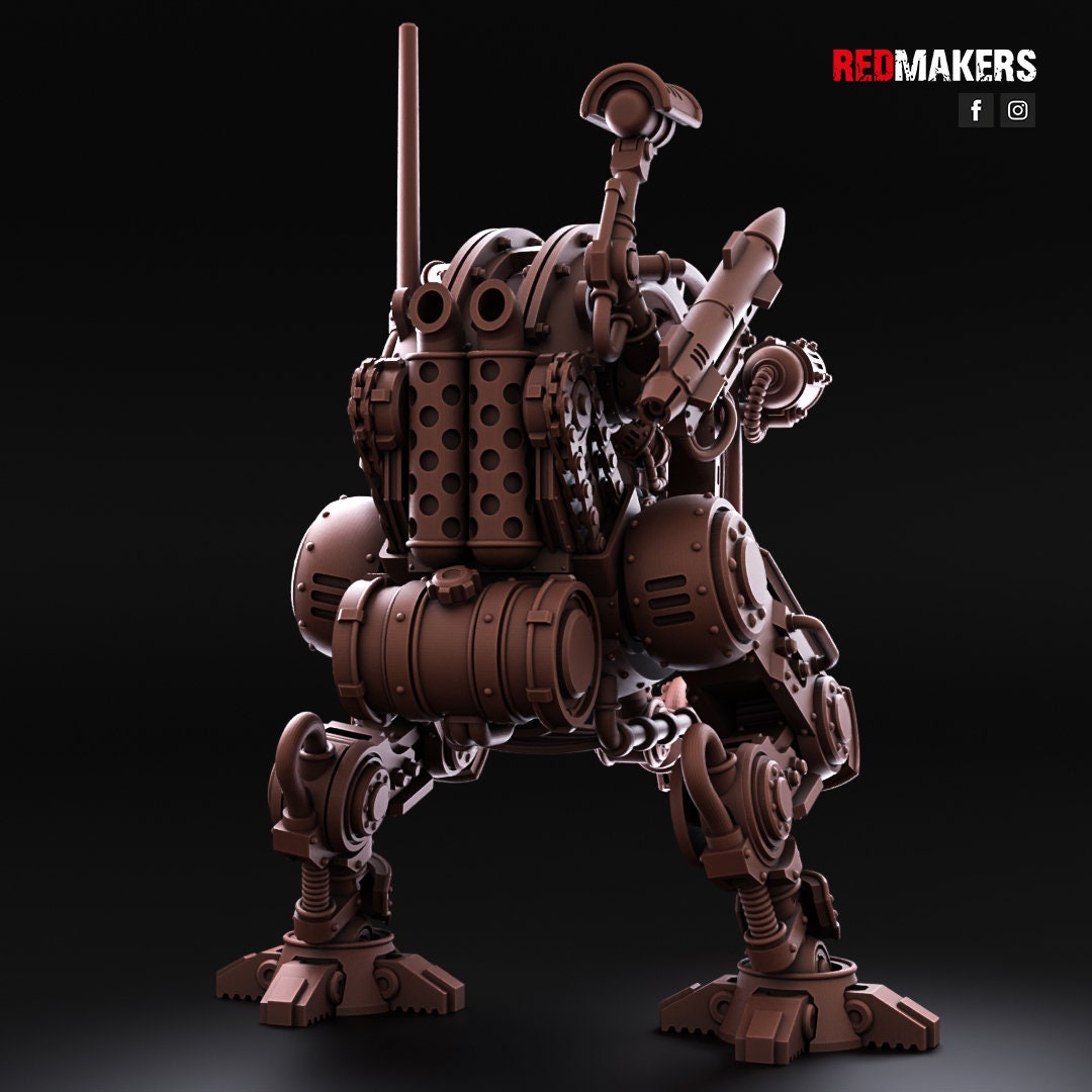 Red Makers Solar Guard Mech (Custom Order) - product image 2 of 8